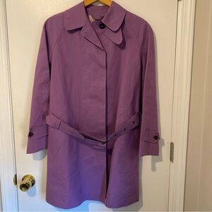 Burberry Lavender Trench Coat
